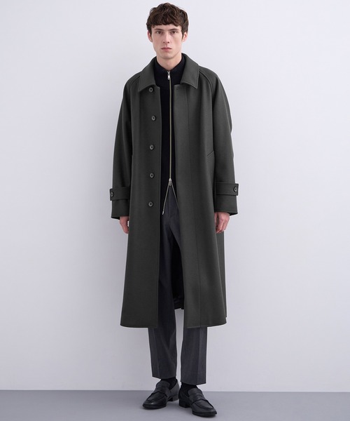 新作》ウールリブジップドライバーズニット ｜ストレッチ性/防寒/冬服