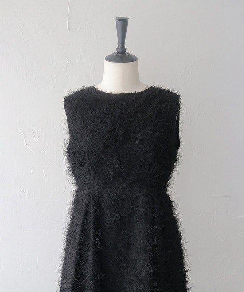 CLEIO（クレイオ）の「【CLEIO】バックリボンフリンジワンピース BACK RIBBON FRINGE DRESS/980-14614（ワンピース・レディース・アイボリー/ブラック・FREE）」の16枚目の写真