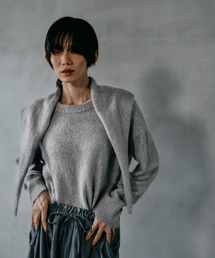 LEPSIM | 5ゲージスカーフセットプルオーバー　603982(ニット/セーター)