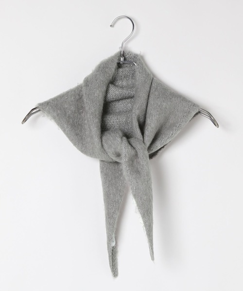 LEPSIM（レプシィム）の「5ゲージスカーフセットプルオーバー　603982（ニット/セーター・レディース・ダークブラウン/チャコールグレー/グレー・FREE）」の13枚目の写真