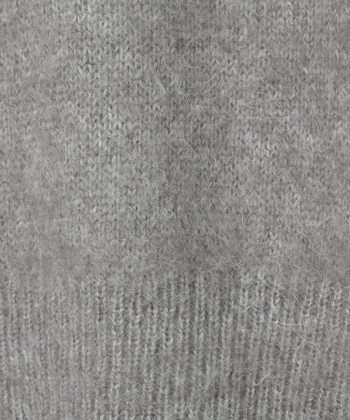 LEPSIM（レプシィム）の「5ゲージスカーフセットプルオーバー　603982（ニット/セーター・レディース・ダークブラウン/チャコールグレー/グレー・FREE）」の14枚目の写真