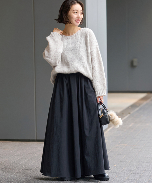 TRICOTS JEAN MARC(トリコットジーンマルク)の「《追加》【TRICOTS JEANMARC/トリコ・ジャンマルク】 ニットプルオーバー(ニット/セーター・レディース・ブルー/ライトグレー/ブラウン/ピンク・FREE)」の19枚目の写真