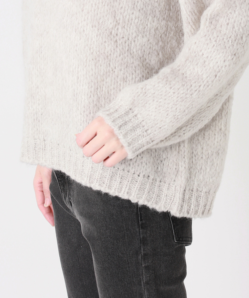 TRICOTS JEAN MARC(トリコットジーンマルク)の「《追加》【TRICOTS JEANMARC/トリコ・ジャンマルク】 ニットプルオーバー(ニット/セーター・レディース・ブルー/ライトグレー/ブラウン/ピンク・FREE)」の13枚目の写真