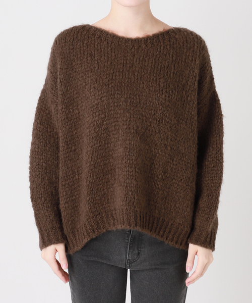 TRICOTS JEAN MARC(トリコットジーンマルク)の「《追加》【TRICOTS JEANMARC/トリコ・ジャンマルク】 ニットプルオーバー(ニット/セーター・レディース・ブルー/ライトグレー/ブラウン/ピンク・FREE)」の15枚目の写真
