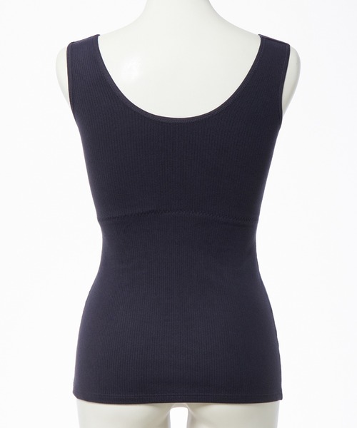 Honeys(ハニーズ)の「【ハニぽか・静電気軽減加工・吸湿発熱・保温】お腹まで温かいナイトブラ(ナイトブラ・レディース・ブラック/チャコール/ブラウン・3L/L/LL/M/S)」の5枚目の写真