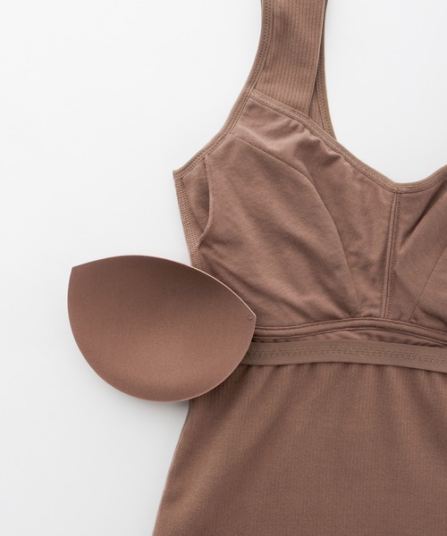 Honeys(ハニーズ)の「【ハニぽか・静電気軽減加工・吸湿発熱・保温】お腹まで温かいナイトブラ(ナイトブラ・レディース・ブラック/チャコール/ブラウン・3L/L/LL/M/S)」の12枚目の写真