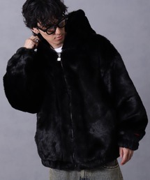FUBU（ フブ）の「【FUBU/フブ】 Faux Far Hooded Jacket / フォウ ファー フーデッド ジャケット（その他アウター）」