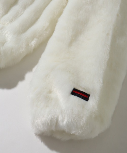 FUBU（ フブ）の「【FUBU/フブ】 Faux Far Hooded Jacket / フォウ ファー フーデッド ジャケット（その他アウター・メンズ・ブラック/ホワイト/ベージュ・M/L/XL）」の10枚目の写真