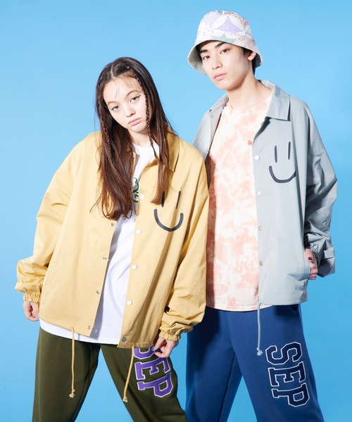 September(セプテンバー)の「【RES】【SEPTEMBER(セプテンバー)】Coach Jackets(ブルゾン・レディース・イエロー・MEDIUM/SMALL)」の4枚目の写真
