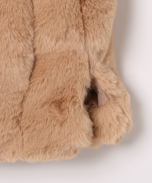 BAYFLOW(ベイフロー)の「【LANCER CLOTHING CORPORATION】ファーベスト(その他アウター・レディース・グレー/ブラック/ベージュ・FREE)」の8枚目の写真