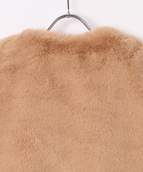 BAYFLOW(ベイフロー)の「【LANCER CLOTHING CORPORATION】ファーベスト(その他アウター・レディース・グレー/ブラック/ベージュ・FREE)」の11枚目の写真