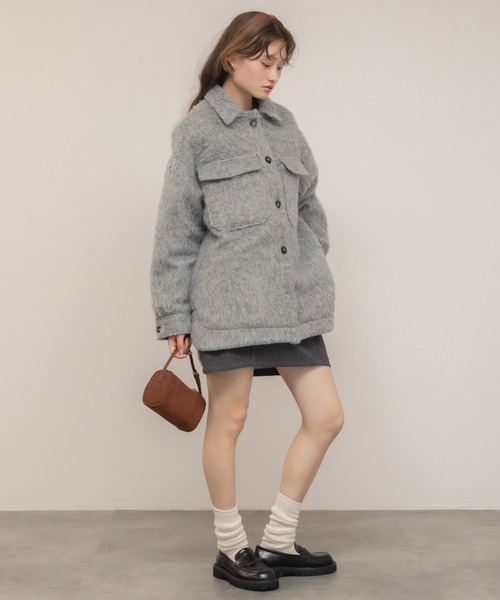 セール】【大人気！HIT ITEM！】【Hideka Original】シャギーCPOシャツ