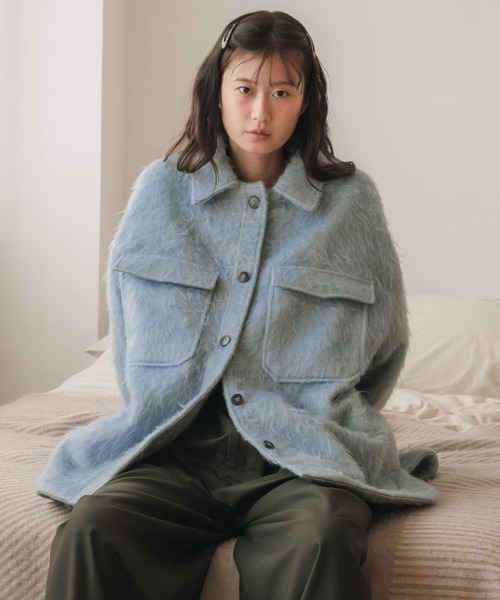 セール】【大人気！HIT ITEM！】【Hideka Original】シャギーCPOシャツ