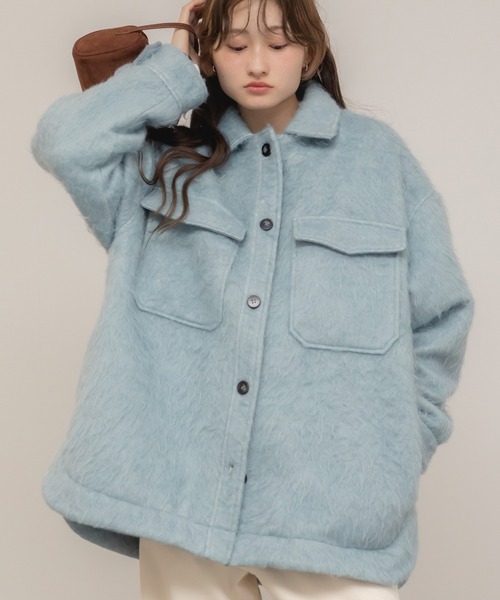 セール】【大人気！HIT ITEM！】【Hideka Original】シャギーCPOシャツ