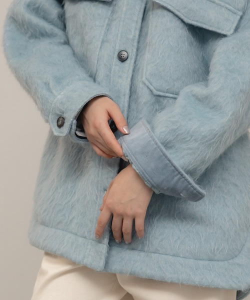 セール】【大人気！HIT ITEM！】【Hideka Original】シャギーCPOシャツ