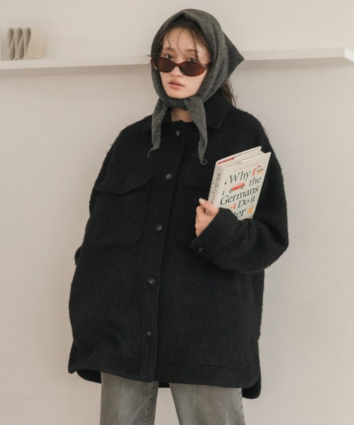 セール】【大人気！HIT ITEM！】【Hideka Original】シャギーCPOシャツ