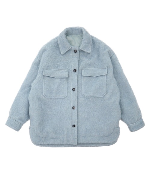 大人気！HIT ITEM！】【Hideka Original】シャギーCPOシャツジャケット