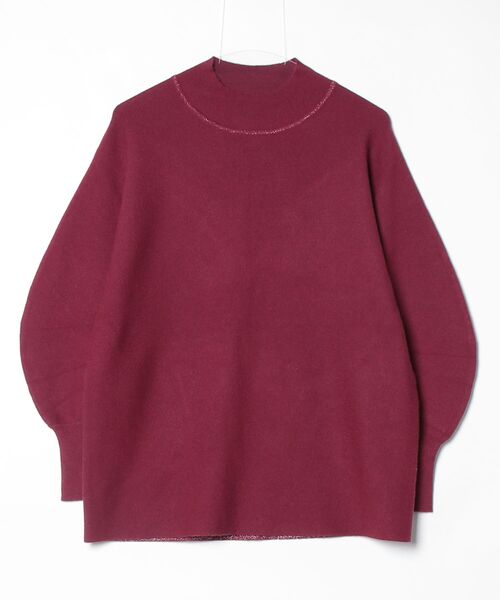 HARUYAMA(ハルヤマ)の「【WEB限定】 バナナスリーブチュニック FURRY(Tシャツ/カットソー・レディース・ブルー/オフホワイト/レッド/ネイビー・F)」の4枚目の写真