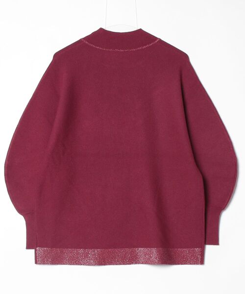 HARUYAMA(ハルヤマ)の「【WEB限定】 バナナスリーブチュニック FURRY(Tシャツ/カットソー・レディース・ブルー/オフホワイト/レッド/ネイビー・F)」の15枚目の写真
