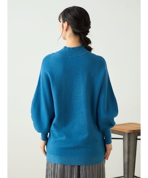 HARUYAMA(ハルヤマ)の「【WEB限定】 バナナスリーブチュニック FURRY(Tシャツ/カットソー・レディース・ブルー/オフホワイト/レッド/ネイビー・F)」の7枚目の写真