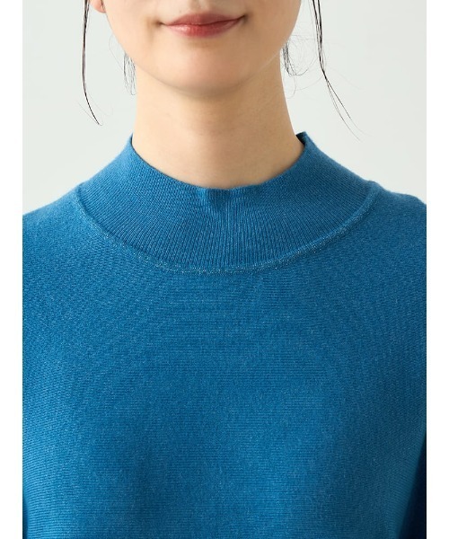 HARUYAMA(ハルヤマ)の「【WEB限定】 バナナスリーブチュニック FURRY(Tシャツ/カットソー・レディース・ブルー/オフホワイト/レッド/ネイビー・F)」の9枚目の写真
