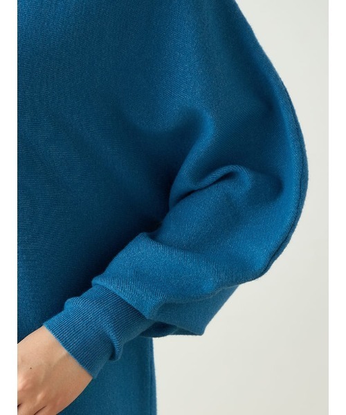 HARUYAMA(ハルヤマ)の「【WEB限定】 バナナスリーブチュニック FURRY(Tシャツ/カットソー・レディース・ブルー/オフホワイト/レッド/ネイビー・F)」の10枚目の写真