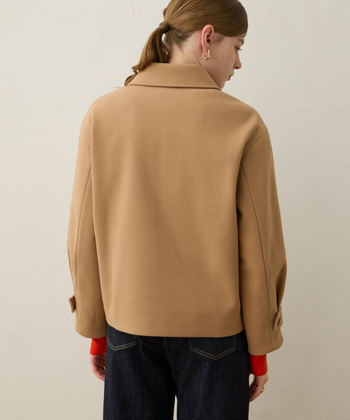 LE SOUK HOLIDAY（ルスークホリデー）の「カフタブショートコート（その他アウター・レディース・ベージュ/ネイビー・M/L）」の11枚目の写真