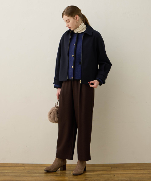 LE SOUK HOLIDAY（ルスークホリデー）の「カフタブショートコート（その他アウター・レディース・ベージュ/ネイビー・M/L）」の16枚目の写真