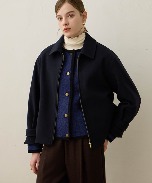 古着 1点物 ウールジャケット アウター 黒 XL 50s ROBERT HALL 