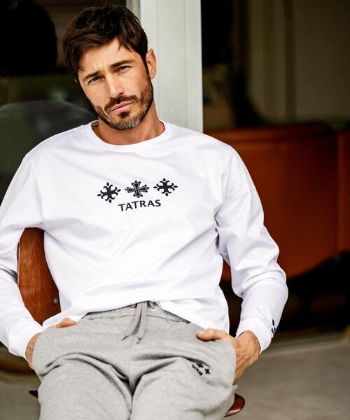 TATRAS（タトラス）の「TATRAS(タトラス) 【B'2nd Exclusive】EMILIO L/S TEE（Tシャツ/カットソー・メンズ・ホワイト/ブラック・1/2/3/4）」の19枚目の写真