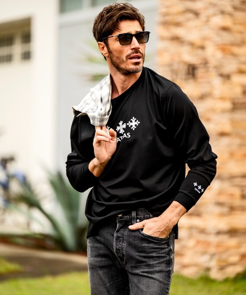 TATRAS（タトラス）の「TATRAS(タトラス) 【B'2nd Exclusive】EMILIO L/S TEE（Tシャツ/カットソー・メンズ・ホワイト/ブラック・1/2/3/4）」の10枚目の写真