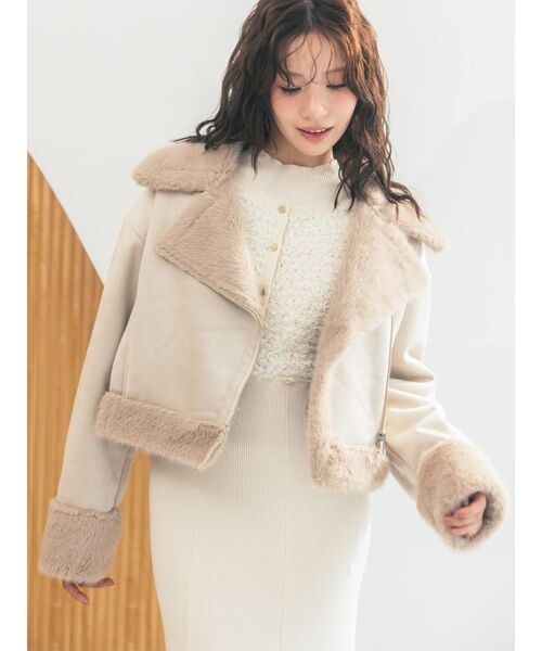 セール】ツイードニットカーデドッキングマーメイドニットワンピース