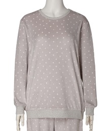 KID BLUE（キッドブルー）の「キッドブルー -２５ストレッチシャギードット -長袖トップス -KUCN533 -kidblue（その他ルームウェア）」