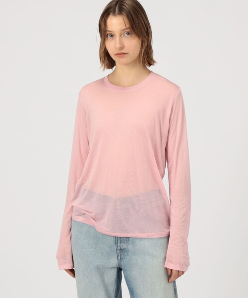 Baserange ベースレンジ ロングスリーブT カットソー バンブー BASERANGE バンブー ロングスリーブプルオーバー（Tシャツ/カットソー