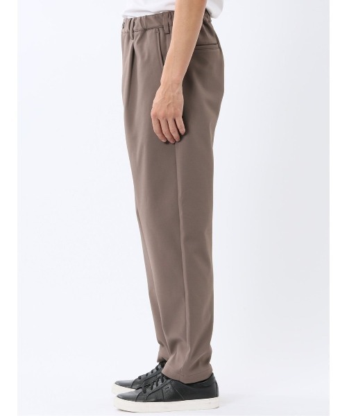 TAKA-Q(タカキュー)の「パンツ メンズ ストレッチ 裏起毛 ややゆったり トラウザー ワンタック テーパード イージー セットアップ可能(スウェットパンツ・メンズ・ブラック/ブラウン/ネイビー・LARGE/X-LARGE/MEDIUM)」の21枚目の写真