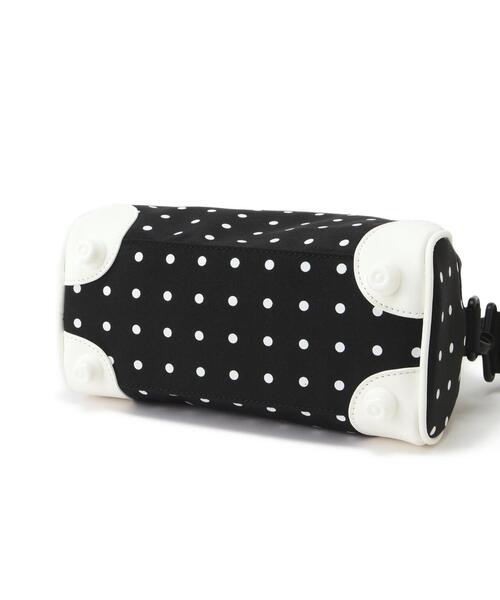 【美品】PEARLY GATES ドット柄カートバッグ ミニドット柄カートバッグ (UNISEX)（ショルダーバッグ）｜PEARLY