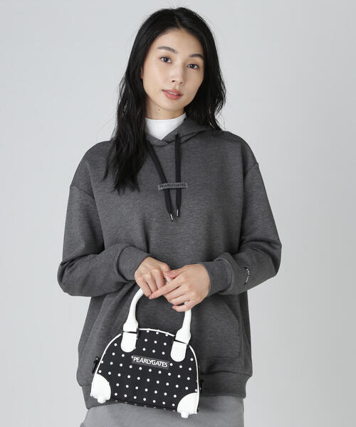 【美品】PEARLY GATES ドット柄カートバッグ ミニドット柄カートバッグ (UNISEX)（ショルダーバッグ）｜PEARLY