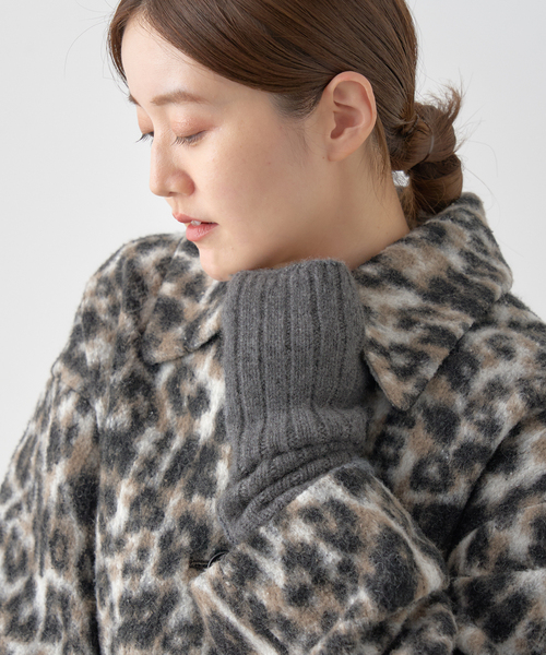 IENA(イエナ)の「y YO/イーヨ Arm Warmers アームウォーマー 552-55-70001-25(その他小物・レディース・キャメル/レッド/チャコールグレー/スカイブルー・1)」の5枚目の写真