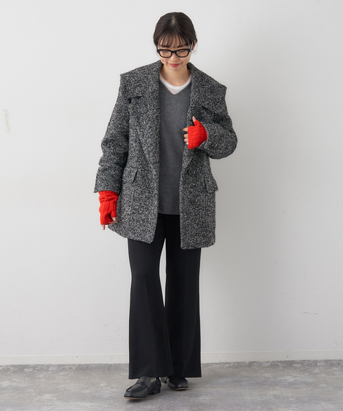 IENA(イエナ)の「y YO/イーヨ Arm Warmers アームウォーマー 552-55-70001-25(その他小物・レディース・キャメル/レッド/チャコールグレー/スカイブルー・1)」の20枚目の写真