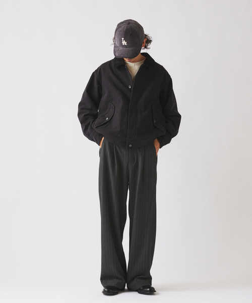 JOURNAL STANDARD relume（ジャーナルスタンダード　レリューム）の「フェード ダック ジャケット（その他アウター・メンズ・ブラック系その他/ライトグリーン/ブラウン・LARGE/MEDIUM）」の6枚目の写真