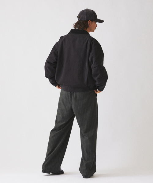 JOURNAL STANDARD relume（ジャーナルスタンダード　レリューム）の「フェード ダック ジャケット（その他アウター・メンズ・ブラック系その他/ライトグリーン/ブラウン・LARGE/MEDIUM）」の11枚目の写真