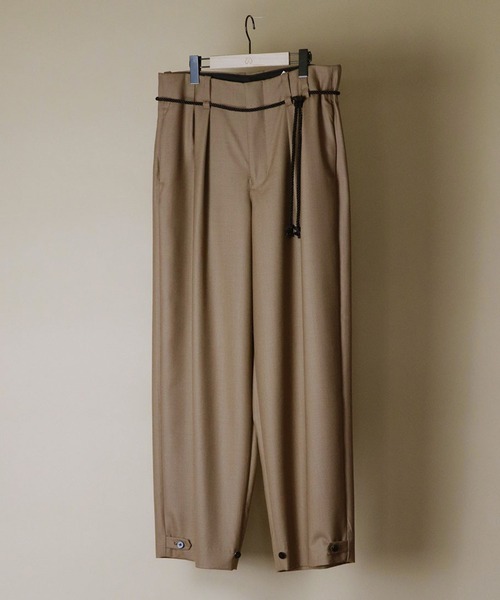 ETHOSENS/エトセンス リネンスラックス パンツ WIDE SLACKS ETHOSENS スラックス 「ETHOSENS/エトセンス」「別注」 Slacks