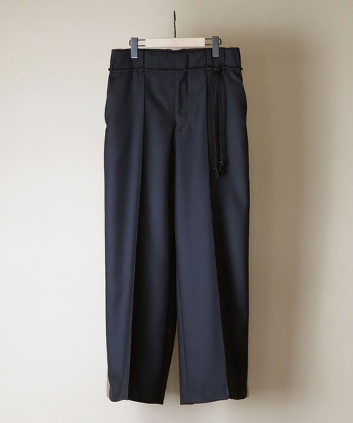 ETHOSENS/エトセンス】Track slacks（スラックス）｜ETHOSENS