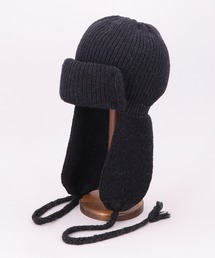 CA4LA カシラ　ニット帽　ブラック MIXED SS KNIT(ONESIZE BLACK): ニットキャップ｜帽子通販