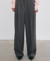 MINIMAL CLASSIC LOOSE FIT SLACKS_GRAY