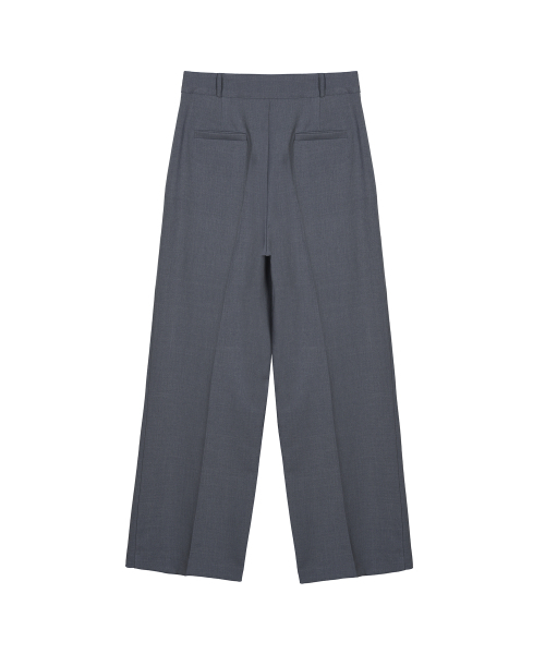 NICK&NICOLE(ニックアンドニコール)の「MINIMAL CLASSIC LOOSE FIT SLACKS_GRAY(スラックス・レディース・その他・LARGE/MEDIUM/SMALL)」の7枚目の写真