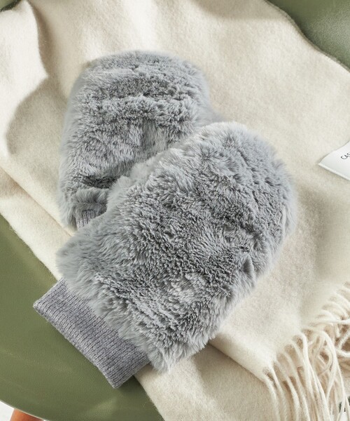 セール】フェイク ファー ミトン（手袋）｜SHIPS（シップス）の