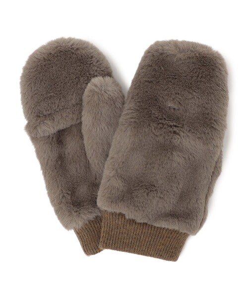 セール】フェイク ファー ミトン（手袋）｜SHIPS（シップス）の