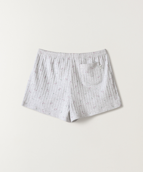 TTUDEMENT(トュードメント)の「BLOOMING FLOWER SHORTS MELANGE GREY(その他パンツ・レディース・その他・SMALL/MEDIUM)」の5枚目の写真
