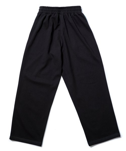 GAKKAI UNIONS（ガッカイユニオンズ）の「ワンタックワイドスウェットミックスパンツダークグリーン/ブラック（スウェットパンツ・レディース・その他・MEDIUM/LARGE）」の3枚目の写真